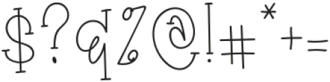 CrazyPisha Regular otf (400) Font OTHER CHARS