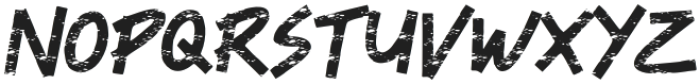 Crazyax Regular otf (400) Font UPPERCASE