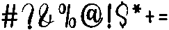 Cream Candy Regular otf (400) Font OTHER CHARS