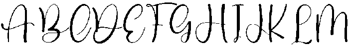 Cream Candy Regular otf (400) Font UPPERCASE