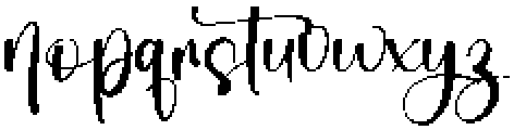 Cream Candy Regular otf (400) Font LOWERCASE