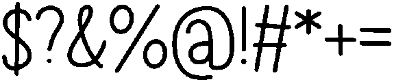 Cream Cheese Regular otf (400) Font OTHER CHARS