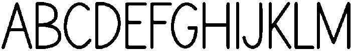 Cream Cheese Regular otf (400) Font UPPERCASE