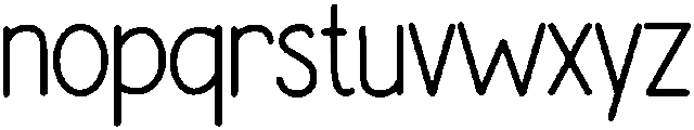 Cream Cheese Regular otf (400) Font LOWERCASE