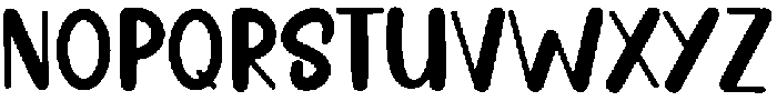 Cream Cheese Regular otf (400) Font UPPERCASE