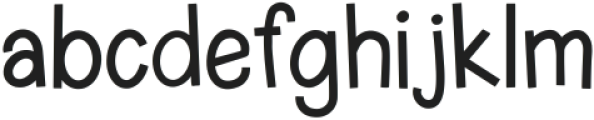 Cream Puff Regular ttf (400) Font LOWERCASE