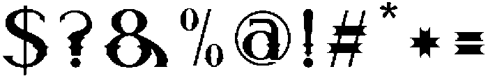 Creamroads otf (400) Font OTHER CHARS