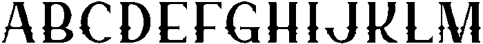 Creamroads otf (400) Font UPPERCASE