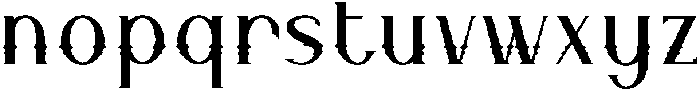 Creamroads otf (400) Font LOWERCASE