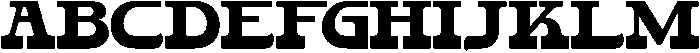 Creates Presence Regular otf (400) Font UPPERCASE