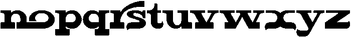 Creates Presence Regular otf (400) Font LOWERCASE
