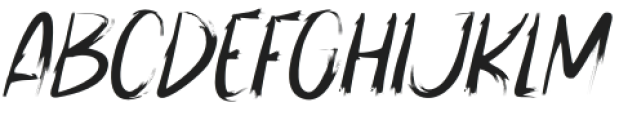 Creations Brush Regular otf (400) Font LOWERCASE