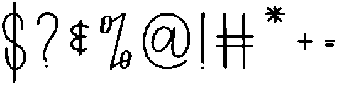 Creative Designer Regular otf (400) Font OTHER CHARS
