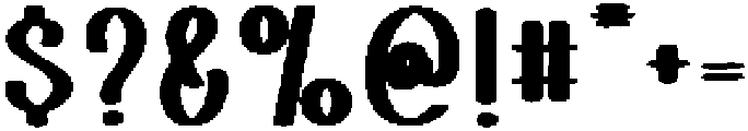 Creative Halloween Regular otf (400) Font OTHER CHARS