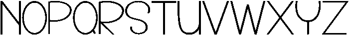 Creative Handmade Regular otf (400) Font LOWERCASE