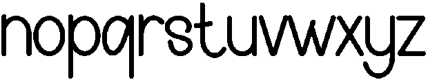 Creative Handmade Regular otf (400) Font LOWERCASE