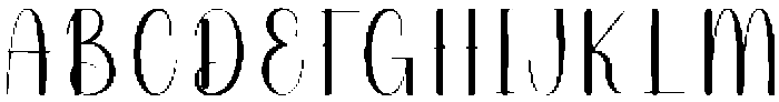 Creative Handmade Regular otf (400) Font UPPERCASE