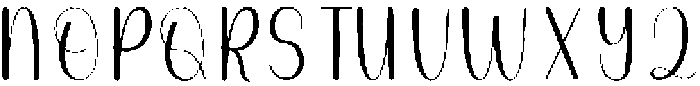 Creative Handmade Regular otf (400) Font UPPERCASE