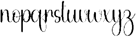 Creative Handmade Regular otf (400) Font LOWERCASE