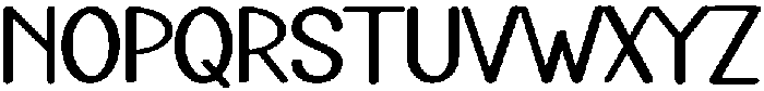 Creative Handmade Regular otf (400) Font UPPERCASE