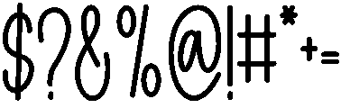 Creative Handwriting Regular otf (400) Font OTHER CHARS