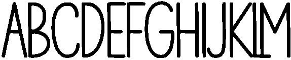 Creative Handwriting Regular otf (400) Font UPPERCASE