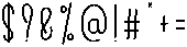 Creative Husband Regular otf (400) Font OTHER CHARS