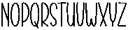 Creative Husband Regular otf (400) Font UPPERCASE