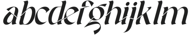 Creative Ligatures Italic otf (400) FONT