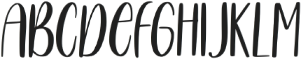 Creative Lovely otf (400) Font UPPERCASE