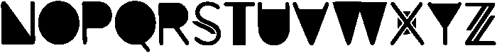 Creative Regular otf (400) Font LOWERCASE