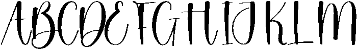 Creative Signature Regular otf (400) Font UPPERCASE