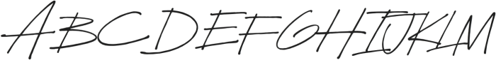 Creative Signature Regular otf (400) Font UPPERCASE