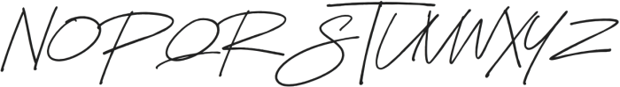 Creative Signature Regular otf (400) Font UPPERCASE