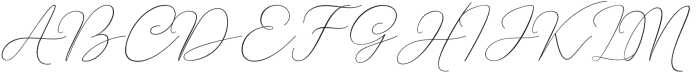Creative Signature otf (400) Font UPPERCASE
