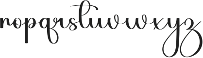 Creative Solitude Regular otf (400) Font LOWERCASE