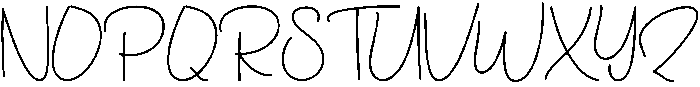 Creatively Regular otf (400) Font UPPERCASE