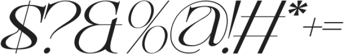 Creativity Enhances Light Italic otf (300) Font OTHER CHARS