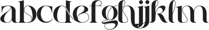 Creativity Enhances Regular otf (400) Font LOWERCASE