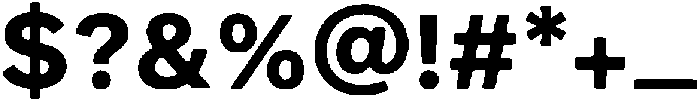 Creator Sans Regular otf (400) Font OTHER CHARS