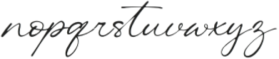 Creators Type Script otf (400) Font LOWERCASE