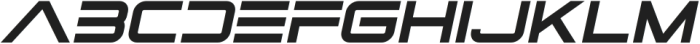 Creckor Regular otf (400) Font UPPERCASE