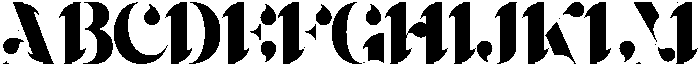 Credible Vigilance Regular otf (400) Font UPPERCASE