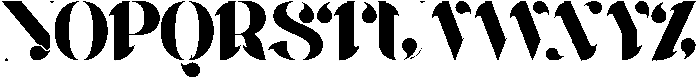 Credible Vigilance Regular otf (400) Font UPPERCASE