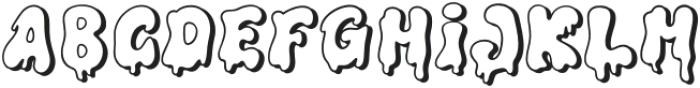 Creepy Kawaii-3 Regular otf (400) Font UPPERCASE