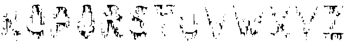 Creepy Regular otf (400) Font LOWERCASE