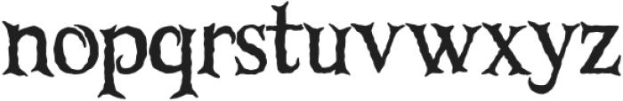 Creepy Souls Regular otf (400) Font LOWERCASE