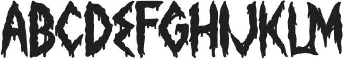 CreepyCreeperRegular otf (400) Font UPPERCASE