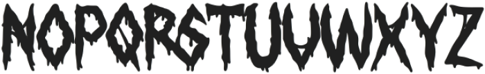 CreepyCreeperRegular otf (400) Font UPPERCASE