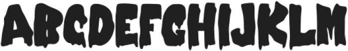 CreepySpookyRegular otf (400) Font UPPERCASE